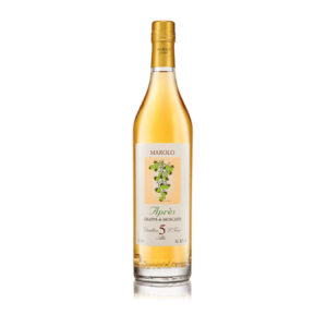 Grappa di Moscato Apres 5 anni Marolo da 70 cl